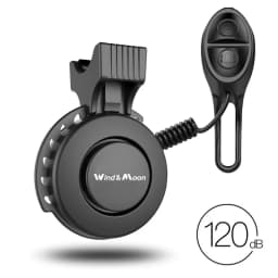 دراجة جرس كهربائي USB قابلة للشحن MTB سكوتر الطريق دراجة المقود القرن 4 طرق إنذار الصوت جرس رنين الدراجات الملحقات