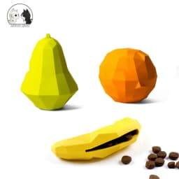 المطاط الكلب الكرة مضغ موزع تسرب الغذاء اللعب صرير كلب لدغة لعبة جرو مضحك تنظيف الأسنان وجبة خفيفة الكرة منتجات الحيوانات الأليفة