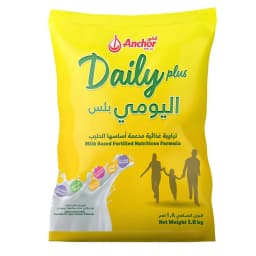 أنكور دايلي بلس حليب بودرة مدعم 1.8 كجم