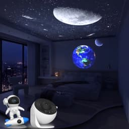 Night Light Galaxy Projector Starry Sky Projector Planetarium Lamp 6 Pack (الجهاز العرض غير متضمن)