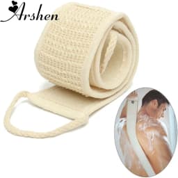 Arshen الطبيعية لينة التقشير اللوف حمام دش للجنسين تدليك سبا الغسيل الإسفنج حزام الظهر الجسم الجلد الصحة تنظيف أداة