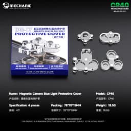 غطاء عدسة الكاميرا المغناطيسي MECHANIC CP40 لحماية الكاميرا الخلفية لهواتف آيفون 6-17 أثناء إصلاح اللحام