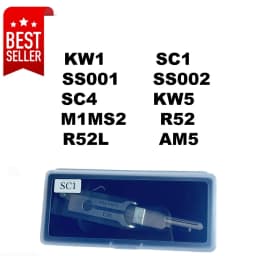 أدوات ليشي ستايل 2 في 1 R52 R52L SC1 SC4 KW1 KW5 AM5 M1MS2 SS001 PRO SS002 PRO CIVIL LOCK SMITH