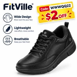 أحذية Fitville Wide Version للرجال من الجلد، أحذية المشي، أحذية أكسفورد للأعمال الرسمية، مريحة للارتداء طوال اليوم