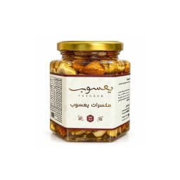 مكسرات بعسل زهرة البرسيم 500 جرام- يعسوب