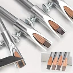 مبراة قلم الحواجب، طرف شحذ قلم الحواجب، أداة رقيقة لمستلزمات الوشم Microblading، ملحقات المكياج الدائم
