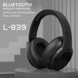 LDON L839 سماعات بلوتوث 5.3 سماعات رأس قابلة للطي للألعاب سماعة رأس رياضية مع ميكروفون سماعات أذن للموسيقى