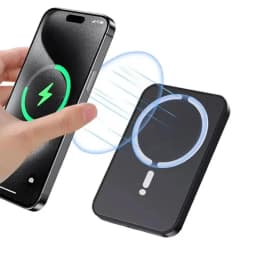 شاحن سيارة لاسلكي مغناطيسي بفتحة تهوية وحامل هاتف GPS لـ Magsafe iPhone 17 16 15 14 13 12 Pro Max للشحن السريع للهواتف المحمولة