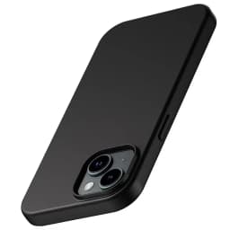 حافظة فاخرة من السيليكون غير اللامع لهاتف آيفون 16 15 14 Plus 13 12 Mini 11 Pro XS Max X XR SE 2 3 7 8 Plus غطاء خلفي أسود صلب