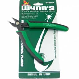 كماشة قطع إلكترونية Power Lion مقاس 5 بوصات (125 ملم) طراز WNS205A مثالية للحرف اليدوية وقطع أنابيب المياه الإلكترونية