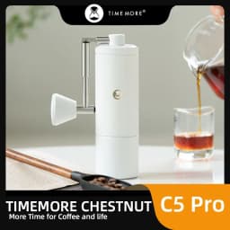 TIMEMORE C5 PRO مطحنة القهوة اليدوية الإسبريسو مطحنة يدوية قابل للتعديل الصلب الأساسية لدغ إرسال فرشاة التنظيف في الهواء الطلق المحمولة
