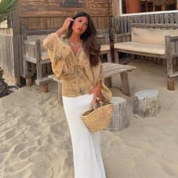 قميص نسائي من KONDALA بتصميم بوهو للعطلات مع طباعة التاي داي، ياقة على شكل V وأكمام طويلة، بلوزة ضيقة مرنة، موضة ربيع وصيف 2026 للحفلات