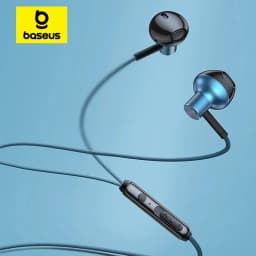 Baseus H19 سماعات أذن سلكية 6D ستيريو باس داخل الأذن 3.5 ملم جاك سماعة مع ميكروفون لسماعات الأذن Xiaomi Samsung iPhone 6