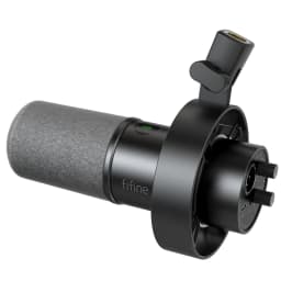 ميكروفون ديناميكي FIFINE USB/XLR مع حامل للصدمات، كتم الصوت الذي يعمل باللمس، ومقبس سماعة الرأس والتحكم في مستوى الصوت، للكمبيوتر الشخصي أو تسجيل بطاقة الصوت -K688