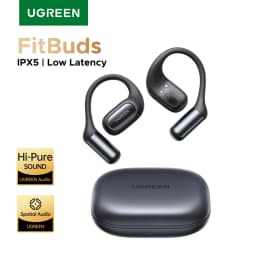 سماعات أذن UGREEN FitBuds مفتوحة الأذن، سماعات أذن TWS True-Wireless Bluetooth 6.0 لاسلكية، صوت محيطي، تشغيل 30 ساعة