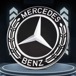 أغطية مركز عجلات السيارة 4 قطع 75 مم لسيارات مرسيدس بنز AMG سمارت GLC W205 W204 203 W212 W211 W213 W210 W164
