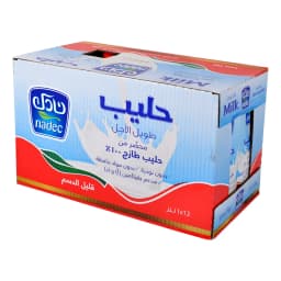 نادك حليب طويل الأجل قليل الدسم 12 × 1 لتر