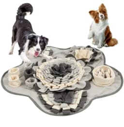 الكلب Snuffle حصيرة ألعاب الحيوانات الأليفة التدريب التفاعلي شم الطبيعية تغذية حصيرة squeaker الكلب علاج تخفيف الضغط Snuffle اللعب