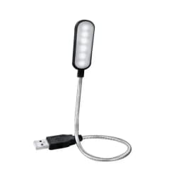 مصغرة 4 LED كتاب مصباح المحمولة USB القراءة ليلة مصباح أبيض/دافئ اللون الجدول لمبة مكتب لأجهزة الكمبيوتر المحمول قوة البنك الكمبيوتر المحمول