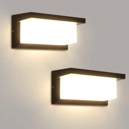 LED خمر مستطيل الجدار مصباح داخلي في الهواء الطلق الإضاءة الزخرفية للشرفة غرفة المعيشة غرفة نوم المحكمة شرفة ديكور المنزل