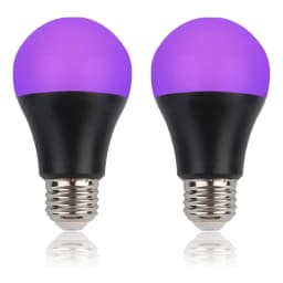 9 واط Led الأسود ضوء لمبة E27 UV 39nm توهج في الظلام ل طلاء الجسم نادي حفلة النيون الملصقات Led Blacklight 385-400nm Led لمبة مصباح