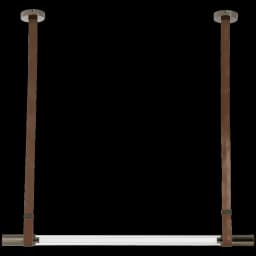 ليفرا إضاءة معلقة LED مع ثلاث درجات حرارة لون بقدرة 15 واط، شفاف | رمادي