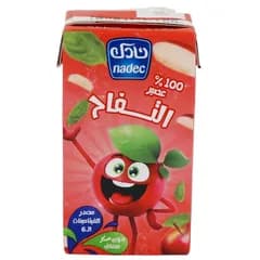 عصير تفاح بدون سكر مضاف