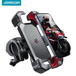حامل هاتف الدراجة Joyroom 360 ° عرض حامل هاتف الدراجة العالمي لحامل الهاتف المحمول مقاس 4.7-7 بوصة ومشبك GPS المقاوم للصدمات