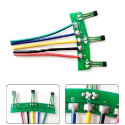 مركبة كهربية قاعة قاعة الاستشعار 10G 3144 3143 كابل الأخضر موتور PCB أجزاء المجلس مع أسلاك 120 درجة لوحة كهربائية
