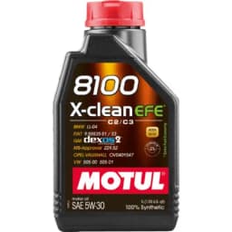 موتول زيت محرك 8100 X-CLEAN EFE C2,C3 5W30 MP