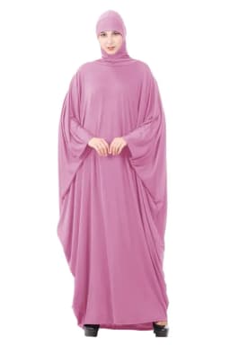 فستان صلاة نسائي لرمضان ملابس إسلامية للعيد ملابس إسلامية بقلنسوة دبي تركيا Namaz طويل ثوب حجاب Jurken عباية فيستدوس