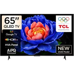تي سي ال 65 بوصة تلفزيون ذكي، دقة 4 كيه كيو ليد، 60 Hz، اسود، P7L