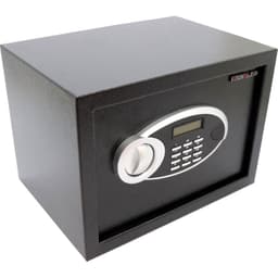 كازغارد قفل بمفتاح/قفل رقمي، خزنة، 27.00 cm ( 10.63 in )، 8.00 kg ( 17.64 lb )، اسود