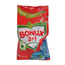 بونكس مسحوق غسيل 3 في 1 أخضر أصلي تعبئة أمامية 5 كجم