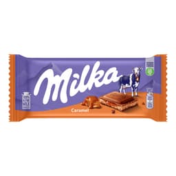 ميلكا شوكولاتة بالكراميل 100 جم