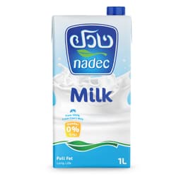 نادك حليب طويل الأجل كامل الدسم 1 لتر