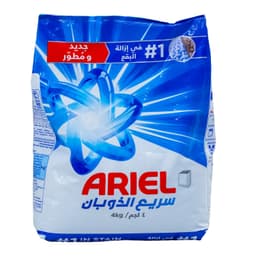 اريال مسحوق غسيل الملابس سريع الذوبان ، للغسيل العلوي، 4 كجم