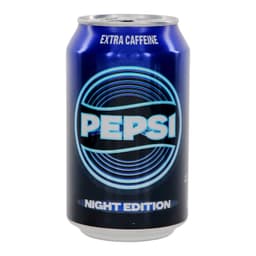 Pepsi Night Edition Extra Caffeine Can 325 ml