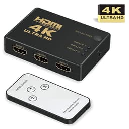 سويتش HDMI من 3 الى 1 4K F مع ريموت
