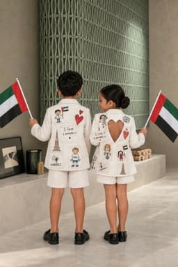 طقم اليوم الوطني الاماراتي