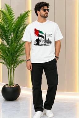 تيشرت اليوم الوطني الاماراتي للعائلة