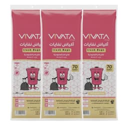 أكياس نفايات من فيفاتا – 70 جالون × 3 شدات