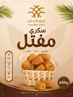 سكري مفتل 650جرام