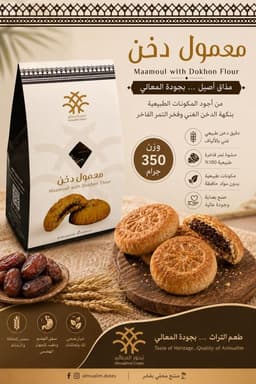 معمول دخن 350 جرام