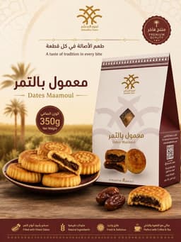 معمول بالتمر 300 جرام