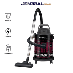 مكنسة General Star جنرال ستار 25 لتر 2300 واط