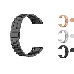 سوار معدني لساعات جارمن فتمي 22 مم من احتياجات اللياقة | FITME Metal Band for Garmin Forerunner 255 / 265 / Venu 3