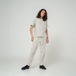 بنطلون لينن بيج | Light brown linen pants