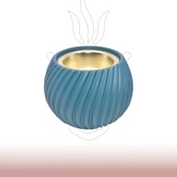 مبخرة كروية زرقاء