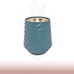 مبخرة خضراء بنقوش